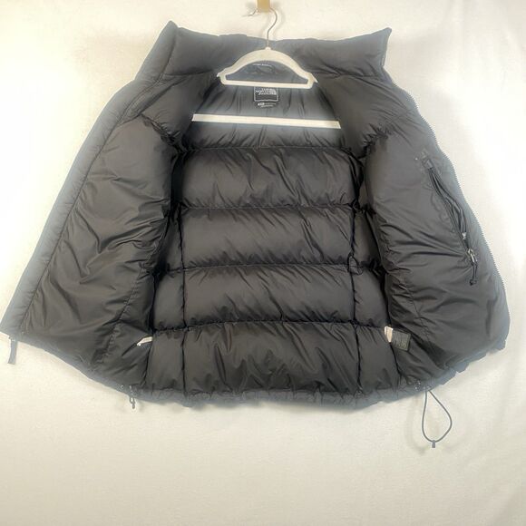 The North Face Nuptse 700 Down Vest Women’s Medium Black Puffer F09 - Picture 8 of 16